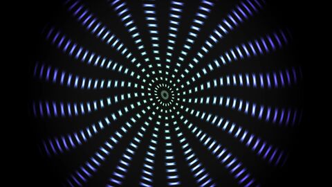 Distorted Spider Web Simulation Web