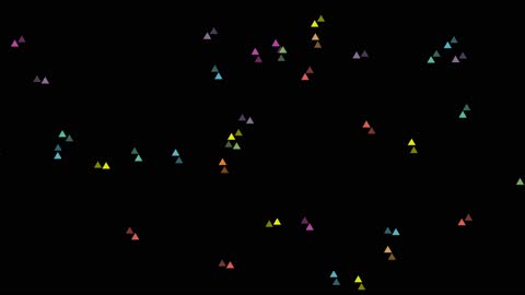 Double Triangles in Space horizontal