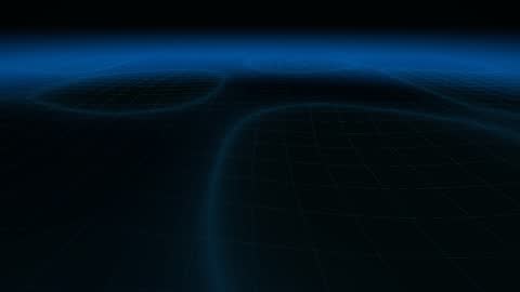 Dynamic Digital Wave Terrain Horizontal