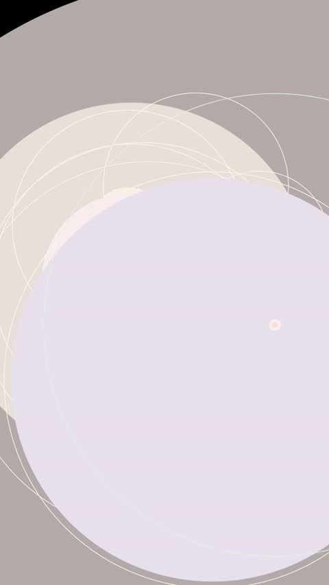Dynamic Orbiting Bubbles vertical 4k