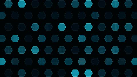 Dynamic Shifting Hexagonal Data Tiles