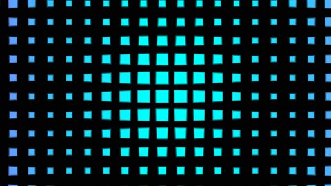 Electric Neon Vibe Glowing Square