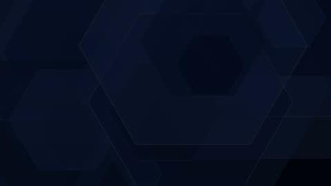 Elegant Blue Hexagons on Dark