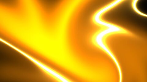 Elegant Deep Gold Liquid Flow