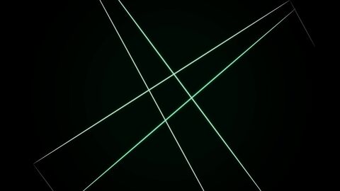 Elegant Emerald Green Crystal Abstract