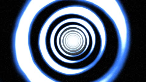 Elegant Fractal Tunnel Background Horizontal