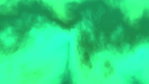 Emerald Stream Flow Calm Green