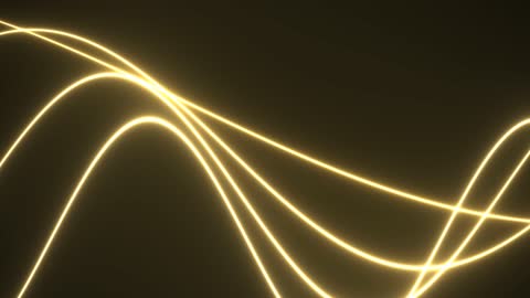 Ethereal Golden Aurora Borealis Fractal