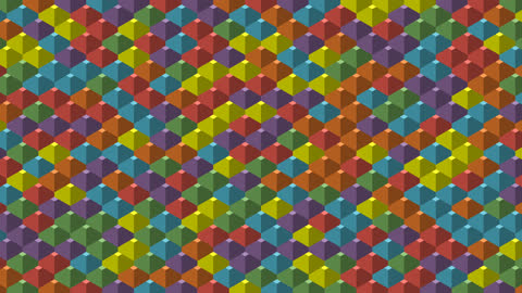 Exploding Isometric Cubes in Random
