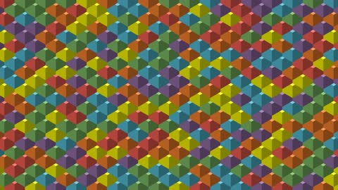 Exploding Isometric Cubes in Random