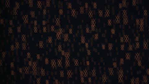 Floating Isometric Cube Outline Horizon