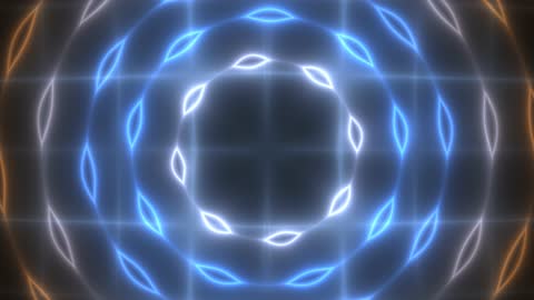Fractal Clockwork Neon Hub Loop