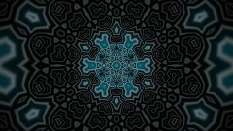 Fractal Polar Inversion Loop Abstract