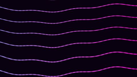 Full Screen Hyperspace Data Ribbons