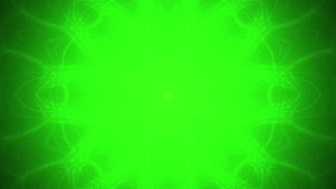 Futuristic Bioluminescent Fractal Core Abstract