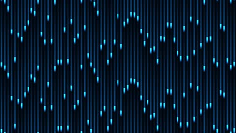 Futuristic Blue Vertical Digital Data