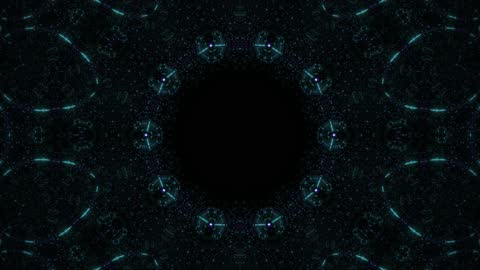 Futuristic Cyber Organic Ribs Fractal