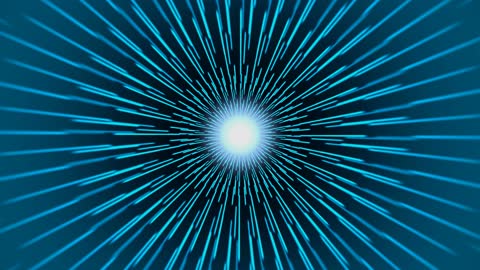 Futuristic Data Tunnel Background Horizontal