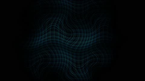 Futuristic Grid Stream Flow Horizontal