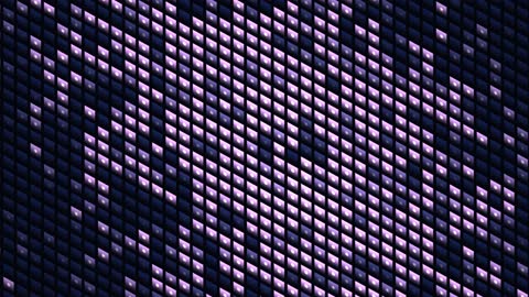 Futuristic Isometric Data City Background