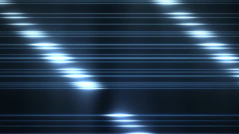 Futuristic Luminous Fiber Optic Data