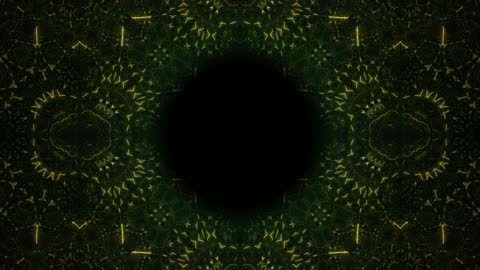 Futuristic Neon Circuit Board Core