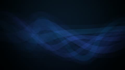 Futuristic Neon Ribbon Swirl Horizontal