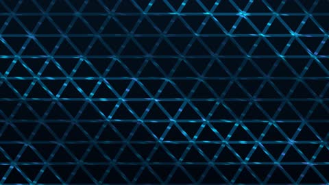 Futuristic Triangular Lattice Pulse Horizontal