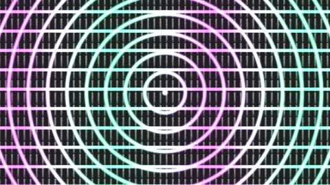 Geometric Acid Rain Horizontal 30fps