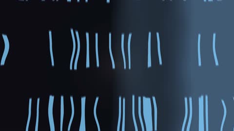 Geometric Distorted Rainfall Horizontal 30fps