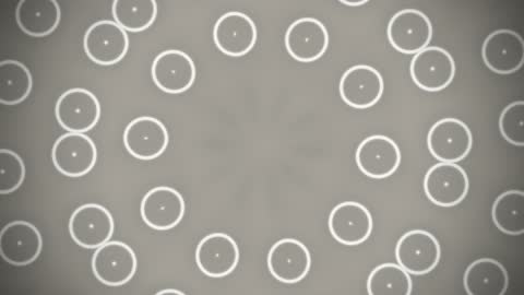 Geometric Pattern on White Cardboard