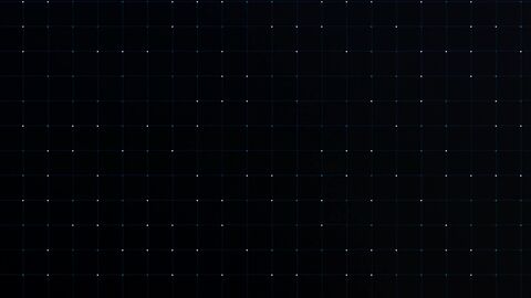Geometric Wireframe Grid Horizontal 30fps