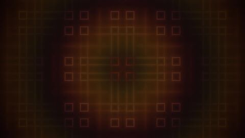 Golden Bamboo Fractal Weave Background