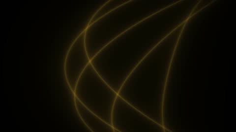 Golden DNA Helix Abstract Bio