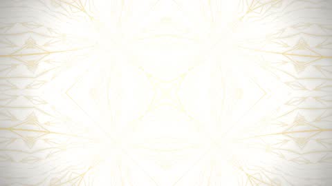Golden Liquid Web on White