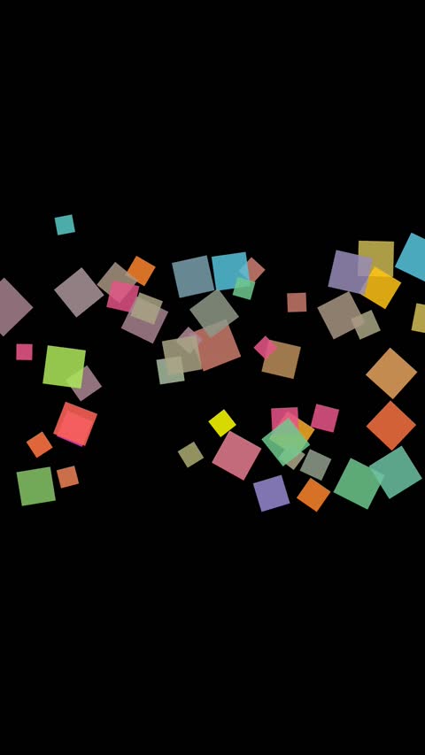 Gradient Square Expansion Bounce vertical