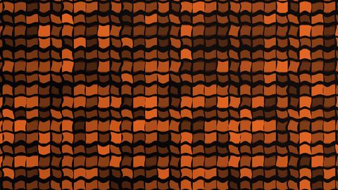 Heated Molten Tunnel Abstract Background