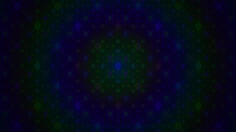Heavy Sapphire Hexagon Fractal Background