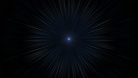 Hyperspace Jump Light Streaks Background
