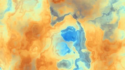 Hypnotic Artistic Color Swirl and