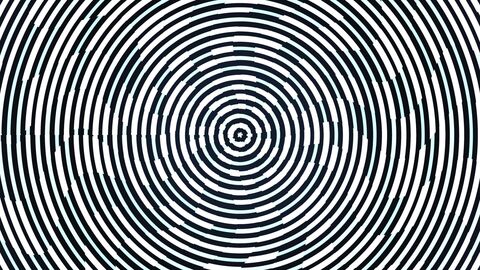 Industrial Circular Rings Abstract Background