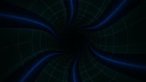 Infinite Hexagonal Data Tunnel Horizontal