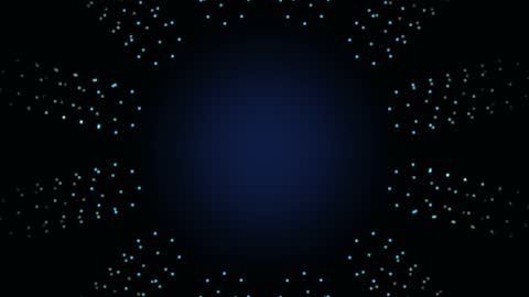 Infinite Tech Mandala Tunnel Horizontal
