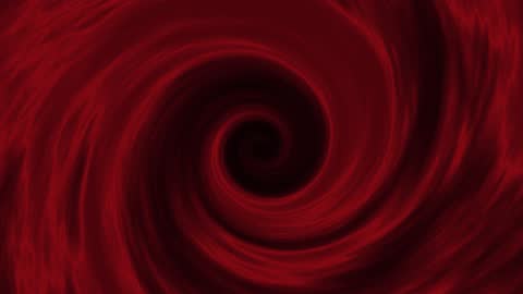 Intense Blood Red Maelstrom Vortex