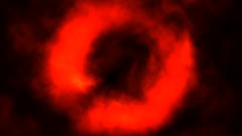Intense Burning Sun Corona and