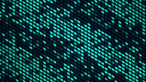 Isometric Digital Matrix City Background