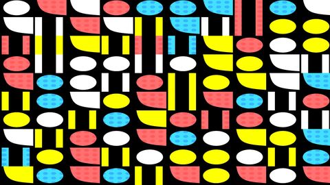 Kinetic Bauhaus Fractal Grid Multi