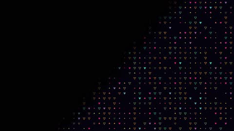 Kinetic Cyber Festival Triangle Grid