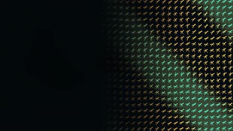 Kinetic Lattice Bloom Horizontal 30fps