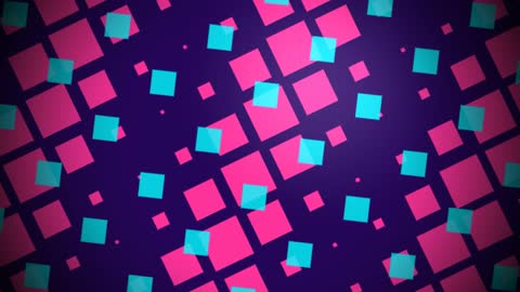 Kinetic Neon Pink and Cyan